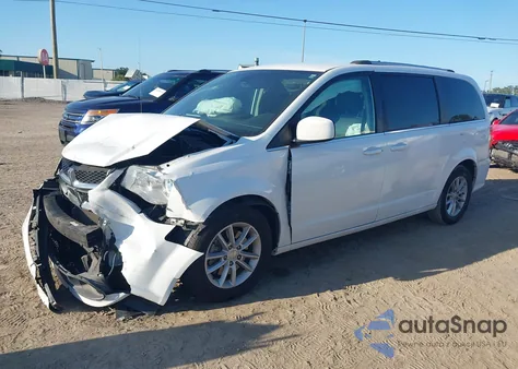 2019 Dodge Grand Caravan Sxt z USA, uszkodzony, nr VIN 2C4RDGCG6KR723731